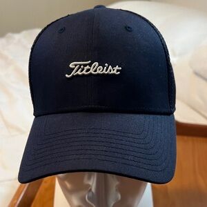 Titleist Navy & White Script Logo Cap